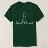 Chess Figuur Runner Chess Game ChePlayer T-shirt (Design voorkant)