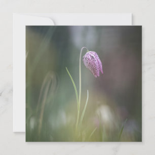 Chess Flower-fotokaart