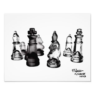 Chess Foto Afdruk