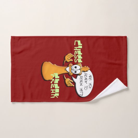 Chess Freak Handdoek (Handdoek)