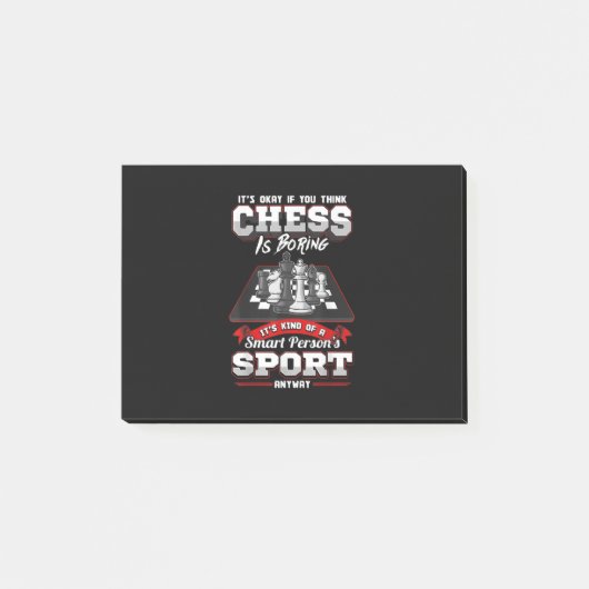 Chess Funny Quotes Humor Gezegden Post-it® Notes (Voorkant)