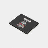 Chess Funny Quotes Humor Gezegden Post-it® Notes (Schuin)