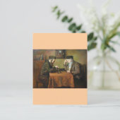 Chess Game Briefkaart (Staand voorkant)