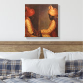 Chess Game Canvas Afdruk (Insitu (Slaapkamer))