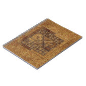 CHESS GAME IN STONE NOTITIEBOEK (Linkerzijde)