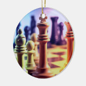 Chess Game Ornament (Links)