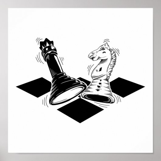 Chess Game Poster (Voorkant)