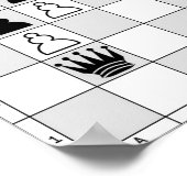 Chess Game Poster Seven (Hoek)