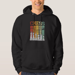 Chess game retro hoodie