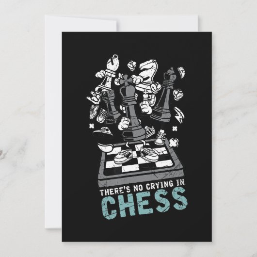 Chess Geek Gift Chess Kaart (Voorkant)