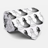 Chess geïnspireerde stropdas (Opgerold)