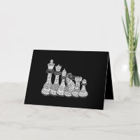 Chess Gift | Ik hou echt van de schaakstukken