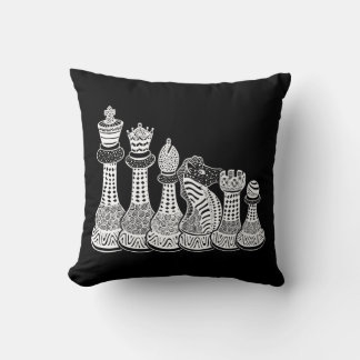 Chess Gift | Ik hou echt van de schaakstukken Kussen
