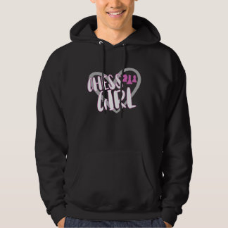 Chess Girl Heart Chess Player Hoodie