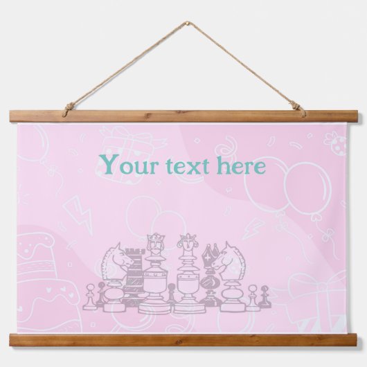 Chess Hangend Wandkleed (Voorkant)