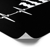 Chess Heartbeat Poster (Hoek)