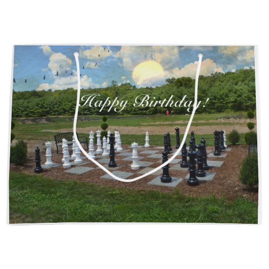 Chess Iedereen Happy Birthday! Groot Cadeauzakje (Voorkant)