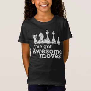 Chess ik heb Geweldige Moves Player Vintage T-shirt