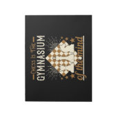 Chess is het gymnasium van de geest notitieblok (Gedraaid)