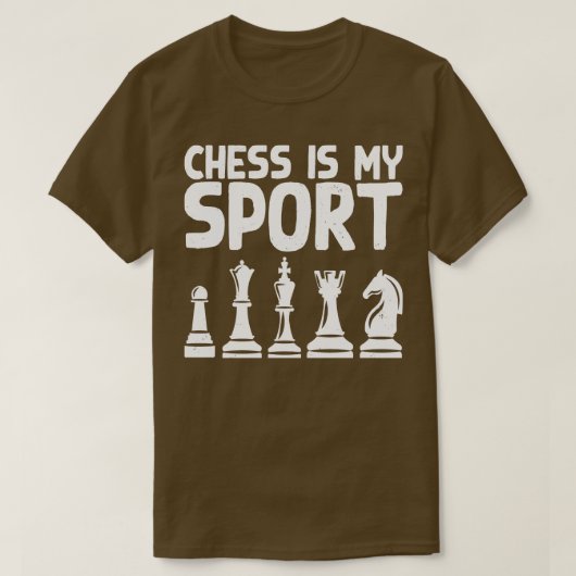 Chess is mijn sport 1 t-shirt (Design voorkant)