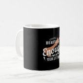 Chess is mooi om leven te verspillen koffiemok (Voorkant links)