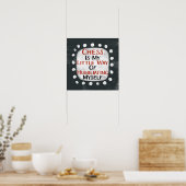 Chess Is My Little Way Poster Wall Art (Cuisine)