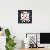 Chess Is My Little Way Poster Wall Art (Bureau à domicile)