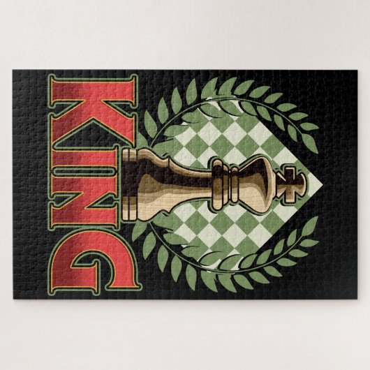 Chess King Legpuzzel (Horizontaal)
