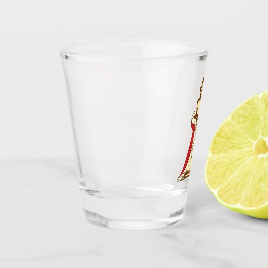 Chess King Piece Shot Glas (Links)