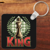 Chess King Sleutelhanger (Achterkant)