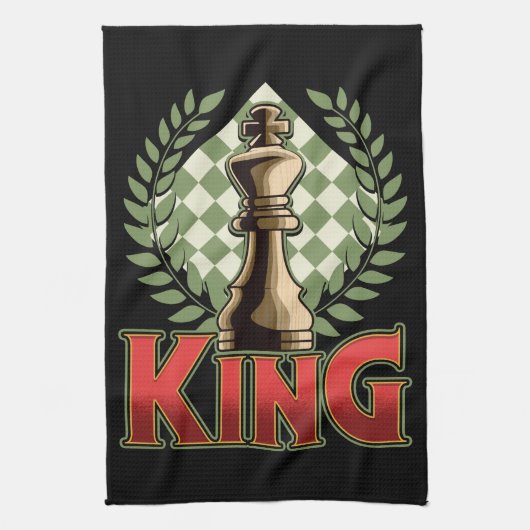 Chess King Theedoek (Verticaal)