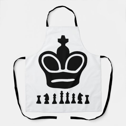 Chess Kitchen King Schort (Voorkant)