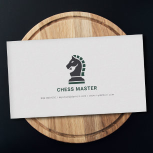 Chess Knight Visitekaartje