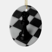 Chess koningin keramisch ornament (Rechts)