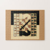 CHESS LEGPUZZEL (Horizontaal)