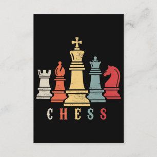 Chess Lover   Cheque Set Checkmate Gift Informatiekaartje