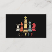 Chess Lover | Cheque Set Checkmate Gift Informatiekaartje (Voorkant)