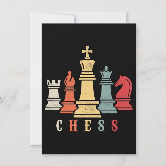 Chess Lover | Cheque Set Checkmate Gift Kaart (Voorkant)