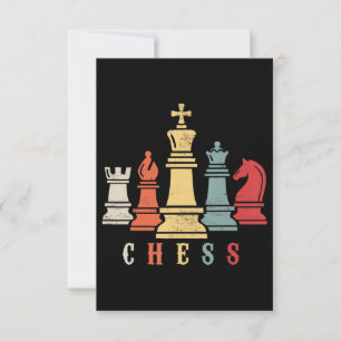 Chess Lover   Cheque Set Checkmate Gift RSVP Kaartje