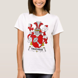 Chess Lover Truchess Coat of Arms - Family Crest T-shirt