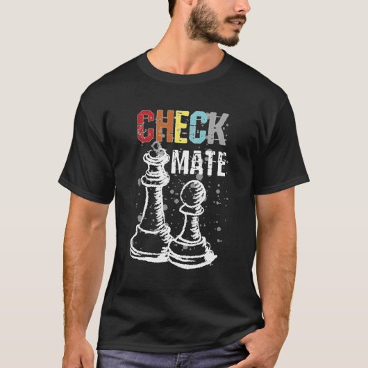 Chess Master Checkmate Chess T-shirt (Voorkant)