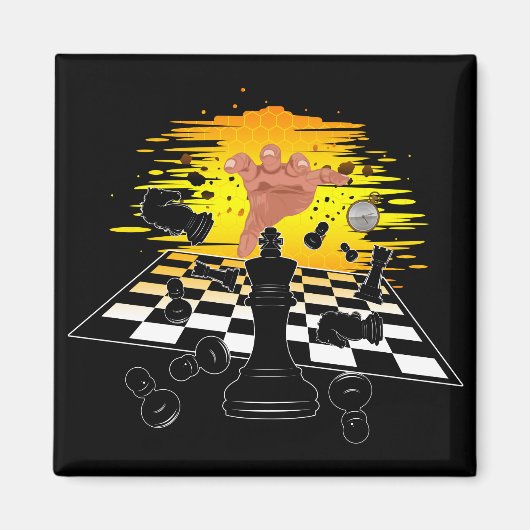 Chess Master Magneet (Voorkant)