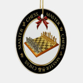 Chess Master Personalized Ornament (Rechts)