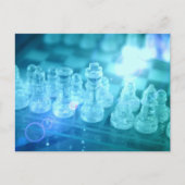 Chess Match Briefkaart (Voorkant)