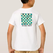 Chess Mate in 1 puzzel #1 T-shirt (Achterkant)