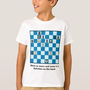 Chess Mate in 2 puzzels #1 T-shirt