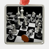 Chess Metalen Ornament (Voorkant)