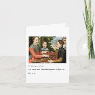 CHESS MOEDERDAG KAART