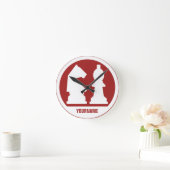 CHESS monochrome personnalisé et horloges murales  (Maison)