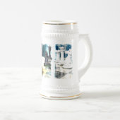 Chess Move Beer Stein Bierpul (Voorkant rechts)